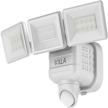 Outdoor Motion Sensor Light, SOLLA 750lm Wireless Battery Operated Outdoor Lights, 5000K Daylight Dimmable LED Flood Light, Waterproof Security Lights for Yard, Porch, Patio, Garage, 1 Pack