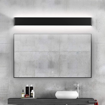Ralbay Modern Black Bathroom Vanity Light 32.6inch Vanity Light for Bathroom 30W Up and Down Indoor Wall Lighting Fixtures Natural White 4000K