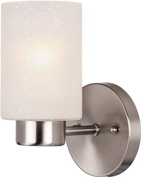 Westinghouse Lighting 6227800 Sylvestre Light Fixture, 1, Brushed Nickel